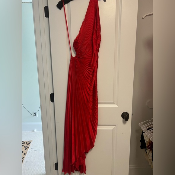 A.L.C Delfina Dress Red - Picture 4 of 6